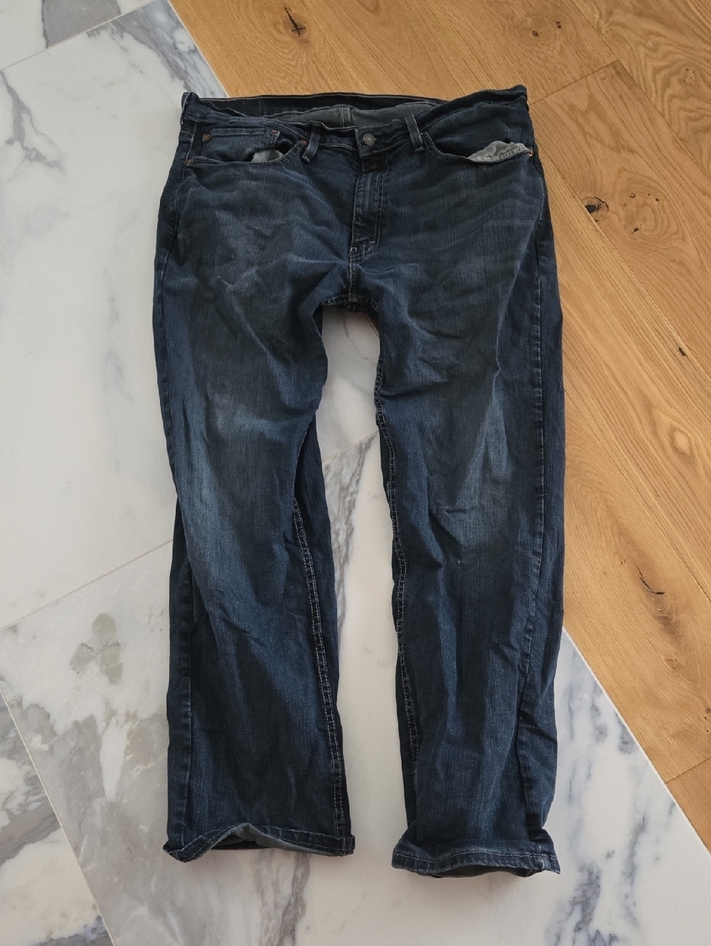 Levi's Men's 559 Indigo Blue Relaxed Fit Jeans, W36 L32, GUC, Denim Classic